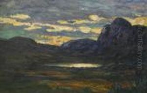 Hostkvall I Kvikkjokk by Helmer Osslund