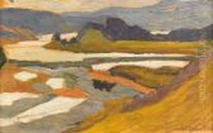 Norrlandskt Alvlandskap by Helmer Osslund