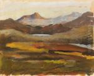 Hostlandskap - Norrland by Helmer Osslund