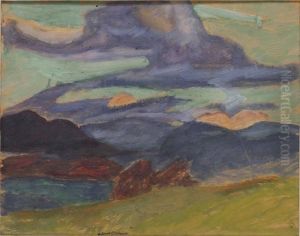 Blanande Berg by Helmer Osslund