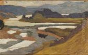 Norrlandskt Landskap by Helmer Osslund