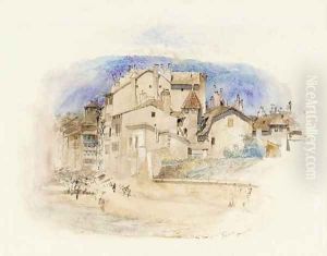 A view of Geneva, Switzerland by John Ruskin