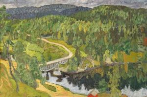 Angermanlandskt Landskap by Helmer Osslund