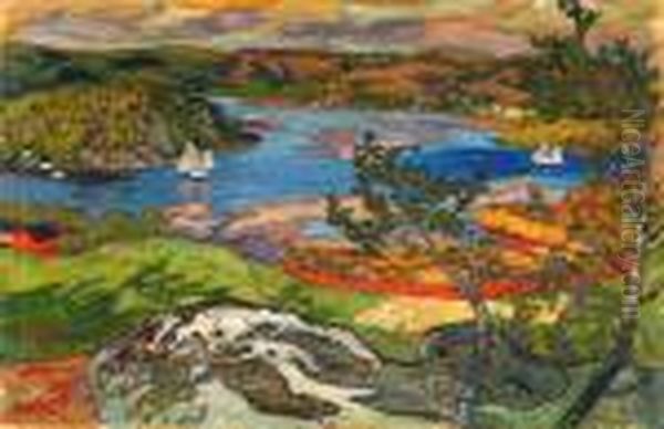 Sommarafton Vid Angermanalven - Stromsnas - view 1