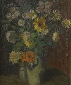 Nature Morte Aux Fleurs by Alfred Ost