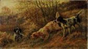 Setters On Point by Edmund Henry Osthaus