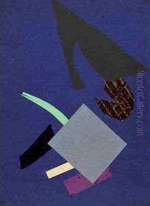 Fight Against the Ocean, 1916 by Olga Rozanova