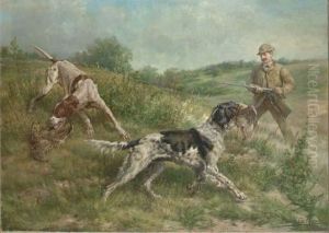Hunting In An Upland Landscape Hunting In An Upland Landscape