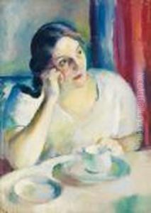 Portrait De Madame Ottmann by Henri Ottmann