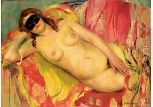 Femme Allongee by Henri Ottmann