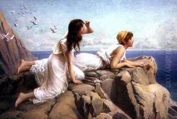 On the Cliffs - view 1