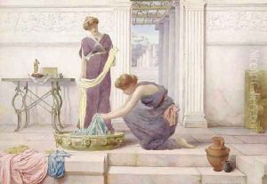 Household Duties by Henry Ryland