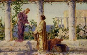 Vine Maidens by Henry Ryland
