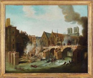 L'incendie Du Pont De L'hoteldieu