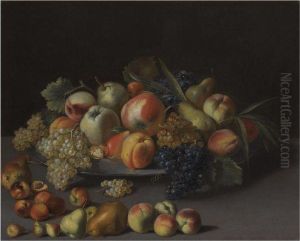 A Still Life With Apples by Jean-Baptiste Oudry