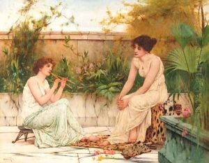 On the terrace by Oliver Rhys