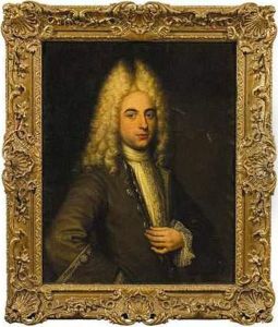 Portrait En Buste D'un Gentilhomme by Jean-Baptiste Oudry
