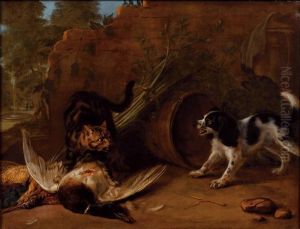 Cane E Gatto A Contesa Della Cacciagione