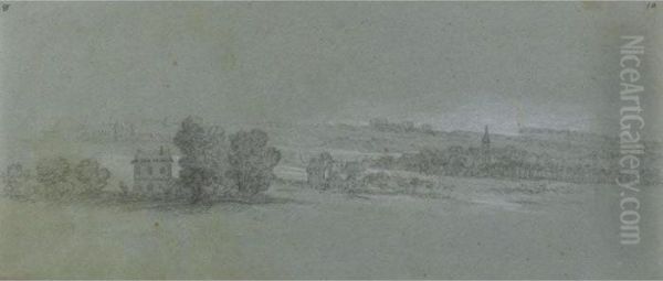 Landscape With A Distant Village - view 1
