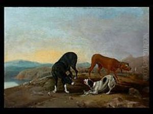 Landschaft Mit Hunden Landschaft Mit Hunden