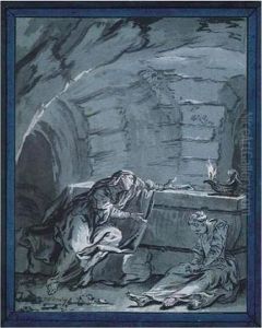 'the Matron Of Ephesus' From The Fables Of La Fontaine