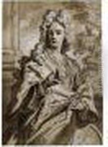Portrait Of A Scholar by Jean-Baptiste Oudry