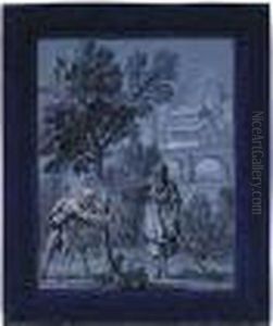 'the Woodcutter And The Forest' From The Fables Of La Fontaine by Jean-Baptiste Oudry