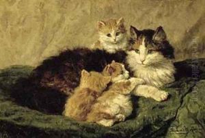 Contentment by Henriette Ronner-Knip