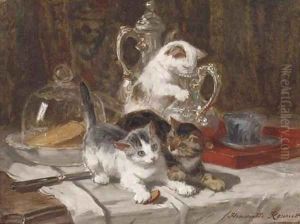 Katjesspel by Henriette Ronner-Knip