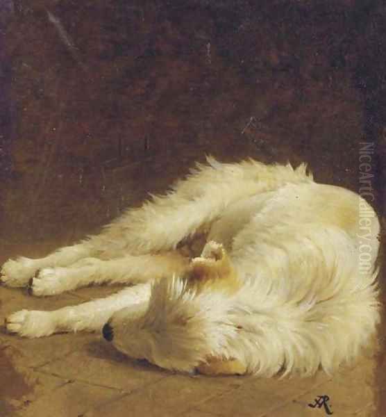 Taking a nap - view 1