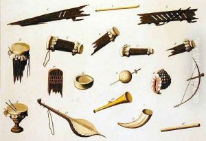 Musical instruments belonging to negro slaves by Vittorio Raineri