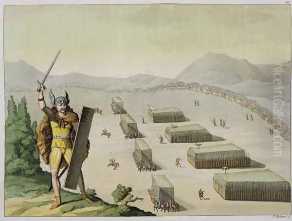 Ancient Celts or Gauls in Battle, c.1800-18 2 - view 1