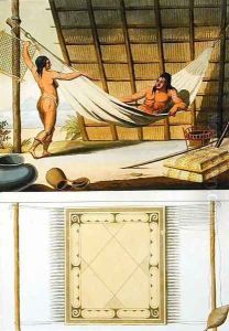 Interior scene depicting indians by Vittorio Raineri