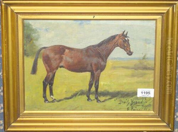 "daily Bread"; Hunter Standing
In A Landscape; Signed And Indistinctly Dated, Also Inscribed With The
Title - view 1