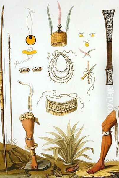 Objects belonging to Indians - view 1