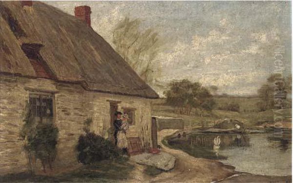 A Cottage By A Pond - view 1