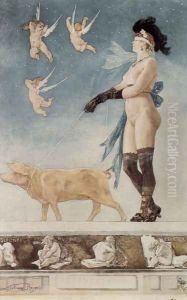 Pornocrates by Felicien Rops