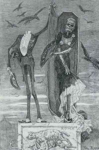 The Supreme Vice by Felicien Rops