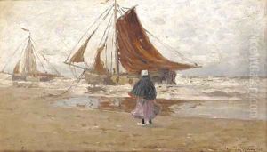 Arriving for the catch by Henry Raschen