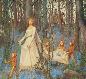 The Fairy Wood by Henry Meynell Rheam