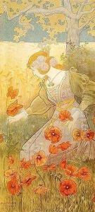 The Four Seasons (Summer) by Alejandro de Riquer