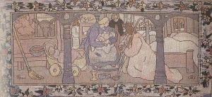 Birth of Christ 1894-95 by Jozsef Rippl-Ronai