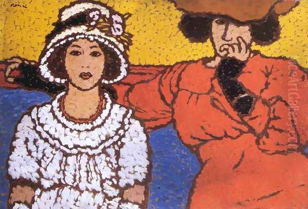 Lazarine and Anella 1911 - view 1