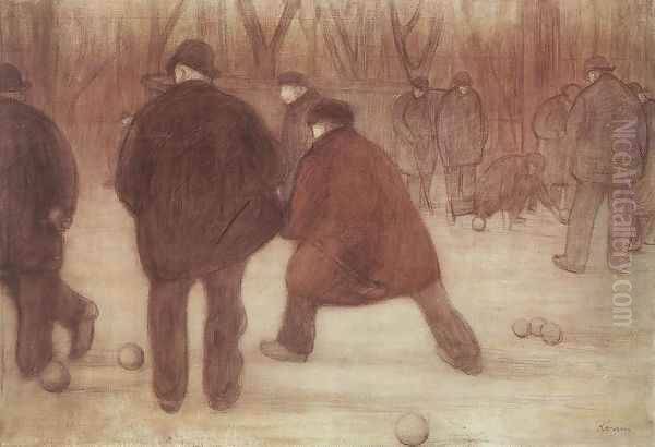Skittle-players 1892 - view 1