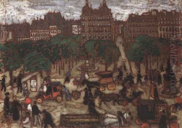 Parc Monceau 1910 - view 1