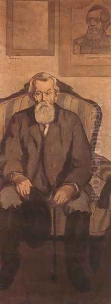 Uncle Rippl, an Admirer of Kossuth 1897 - view 1