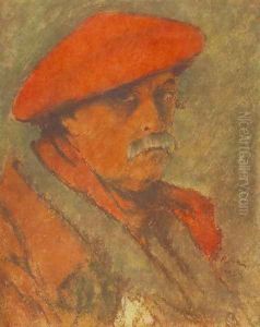 Self-portrait with Red Beret 1924
