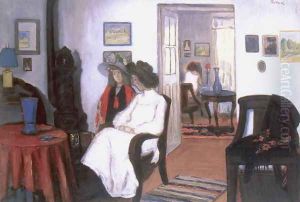 White Wall, Brown Furniture 1903