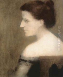 Portrait of Mlle Dutile before 1892