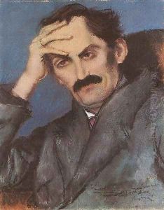 Portrait of Mihaly Babits 1923